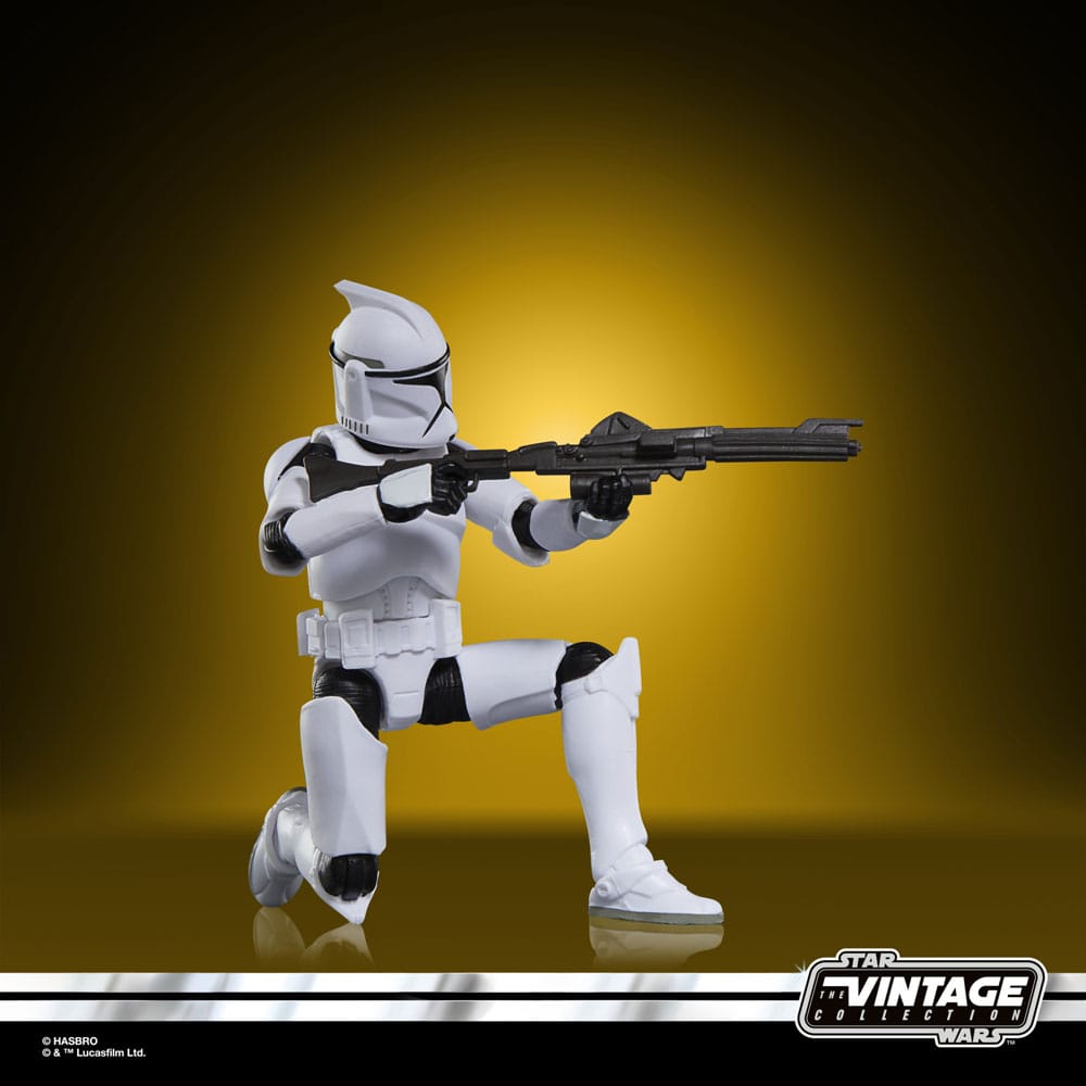 Star Wars Attack of the Clones Phase 1 Clone Trooper 10cm Vintage Collection Action Figure