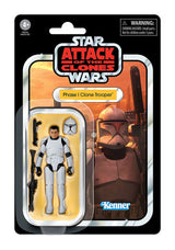 Star Wars Attack of the Clones Phase 1 Clone Trooper 10cm Vintage Collection Action Figure