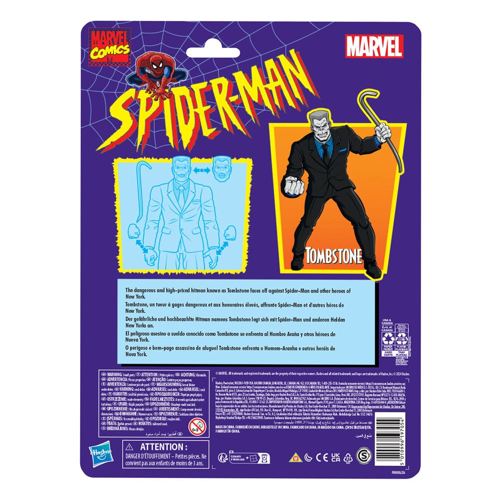 Marvel Legends Spider-Man Comics Tombstone 15cm Action Figure