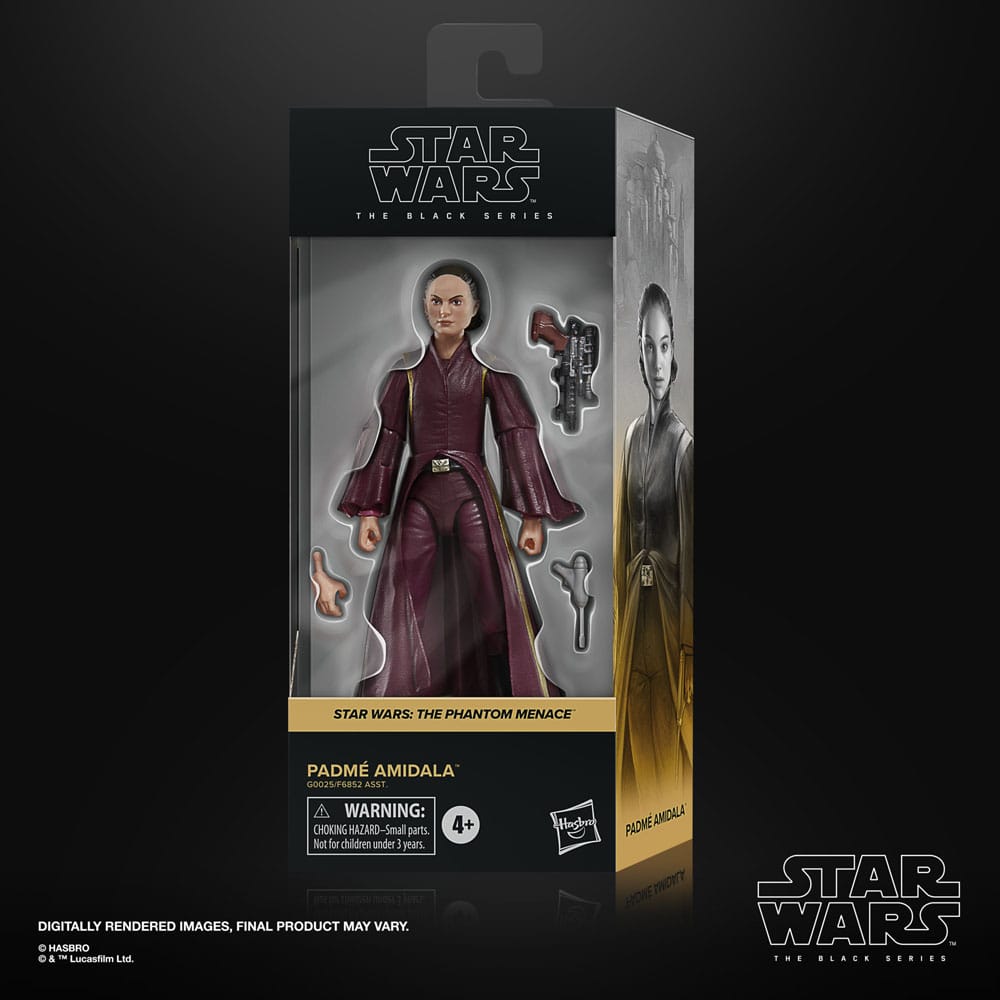 Star Wars The Phantom Menace Padmé Amidala 15cm Black Series Action Figure