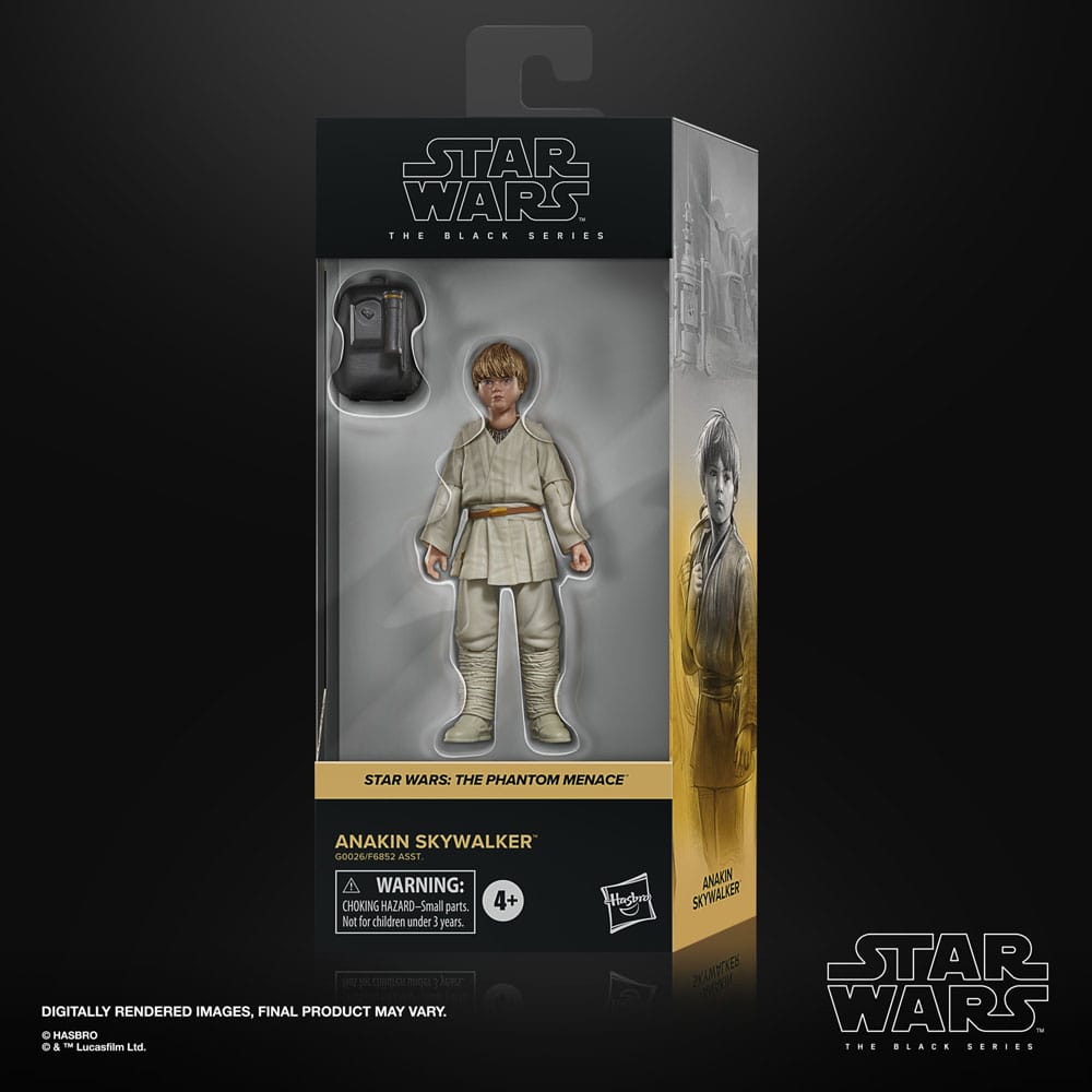 Star Wars The Phantom Menace Anakin Skywalker 15cm Black Series Action Figure