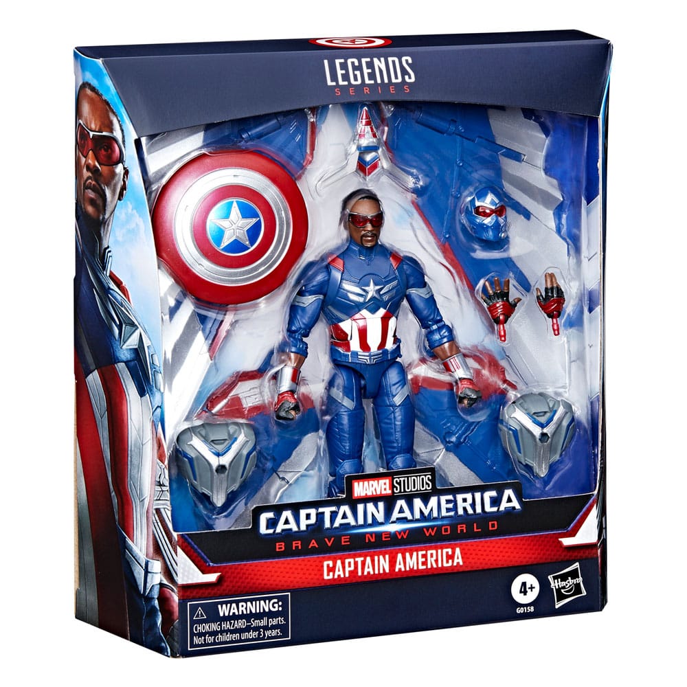 Marvel Legends Brave New World Captain America 15 cm Action Figure