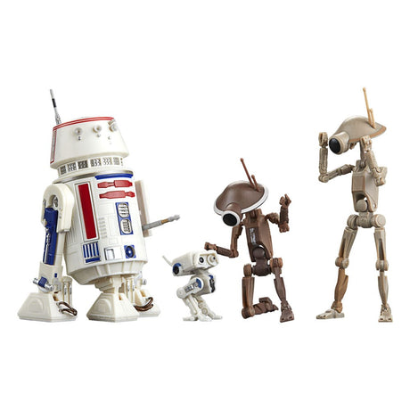 Star Wars: The Mandalorian Black Series R5-D4, BD-72 & Pit Droids Action Figure 4-Pack