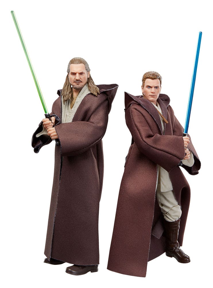 Star Wars Episode I Black Series Qui-Gon Jinn, Darth Maul, Obi-Wan Kenobi 15 cm Action Figure 3-Pack