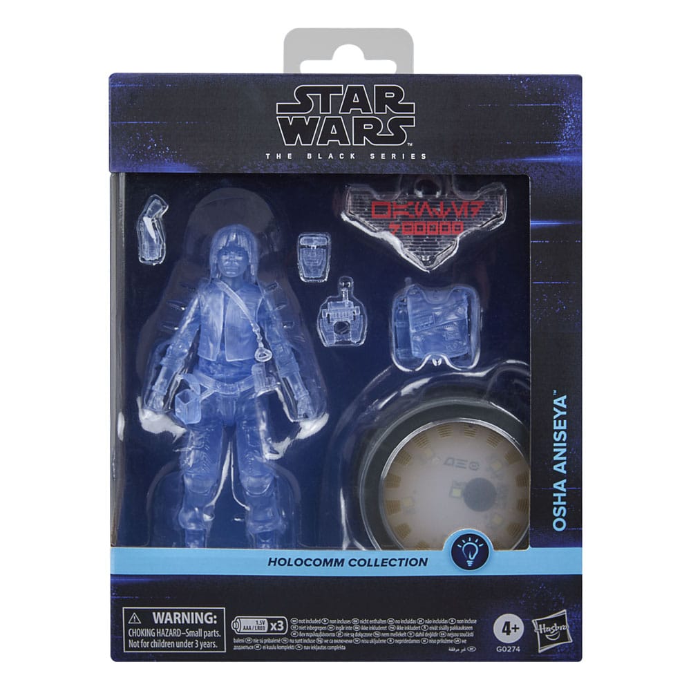 Star Wars Black Series Holocomm Collection Action Figure Osha Aniseya 15 cm