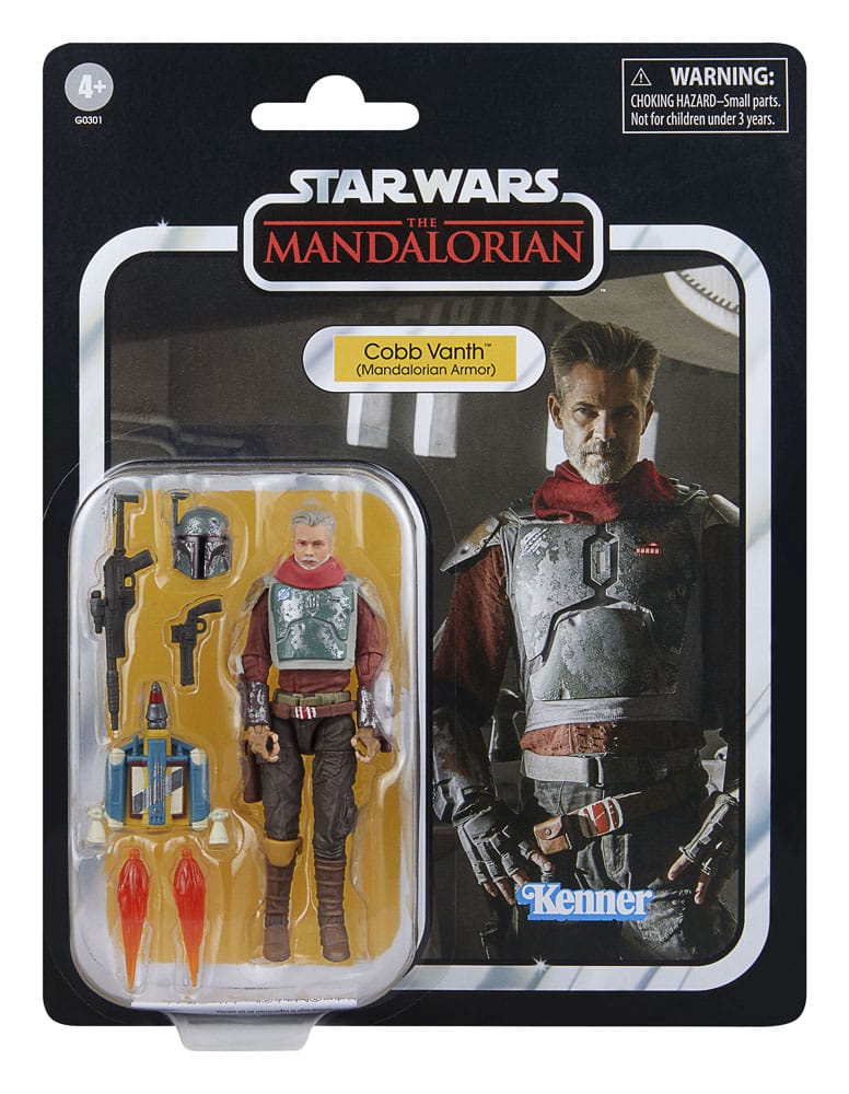 Star Wars: The Mandalorian Cobb Vanth (Mandalorian Armor) 10 cm Vintage Collection Action Figure