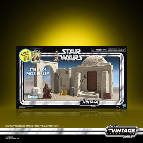 Star Wars Episode IV Vintage Collection Playset Streets of Mos Eisley with Jawa Action Figure