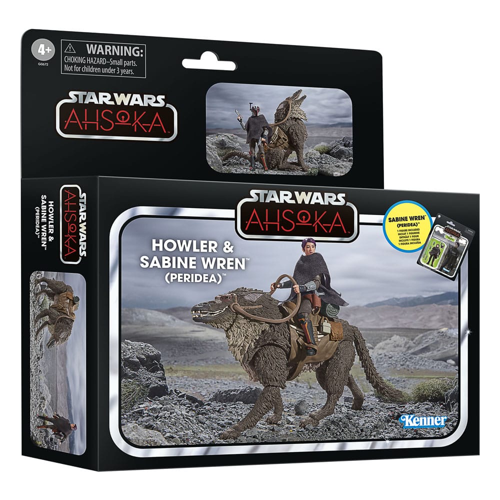 Star Wars Ahsoka Howler & Sabine Wren (Peridea) Vintage Collection Action Figure 2-Pack