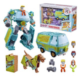 Transformers x Scooby-Doo Action Figure 2-Pack Mysterious Prime & Automutt 15 cm