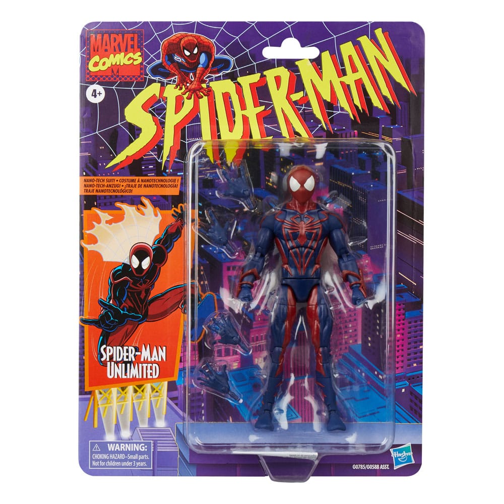 Marvel Legends Spider-Man Unlimited 15 cm Retro Action Figure