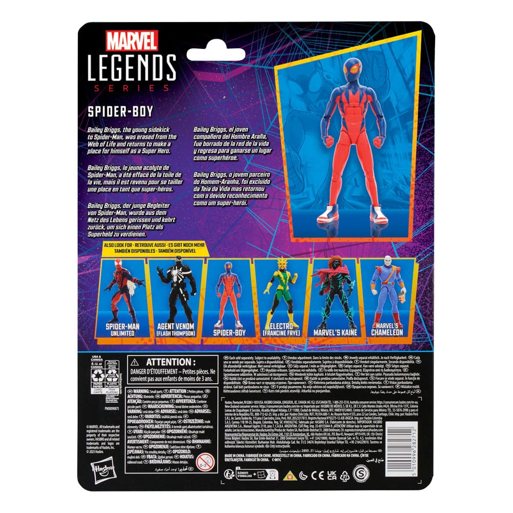 Marvel Legends Spider-Man Spider-Boy 15 cm Retro Action Figure