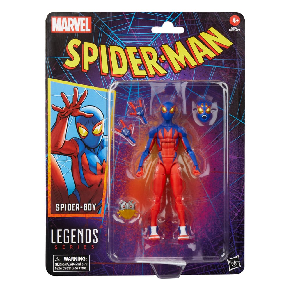Marvel Legends Spider-Man Spider-Boy 15 cm Retro Action Figure