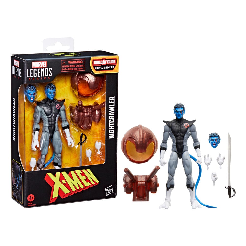 Marvel Legends X-Men Nightcrawler (BAF: Marvel's Nemesis) 15 cm Action Figure