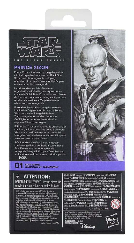 Star Wars: Shadows of the Empire Black Series Prince Xizor 15 cm Action Figure