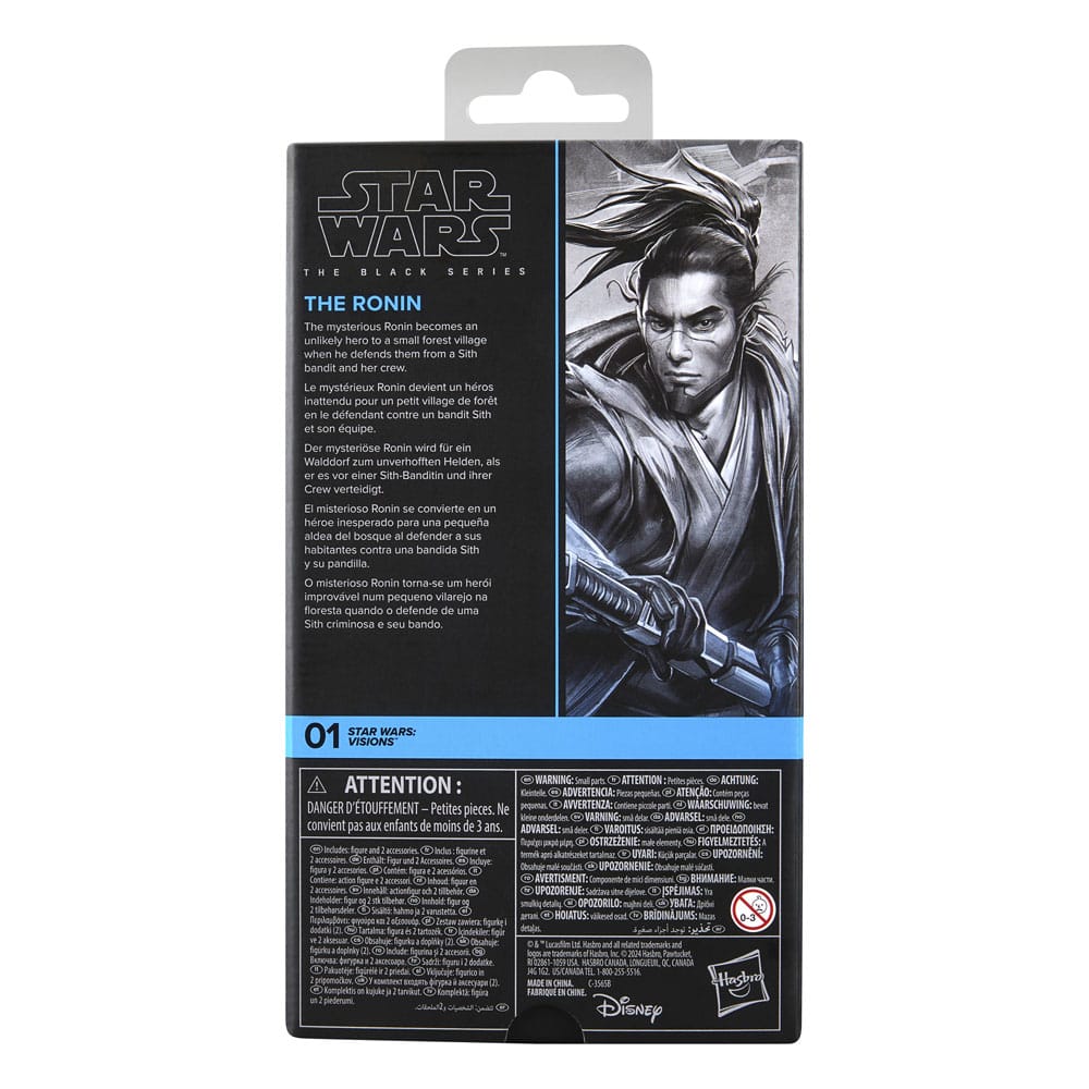 Star Wars: Visions Black Series Action Figure The Ronin 15 cm