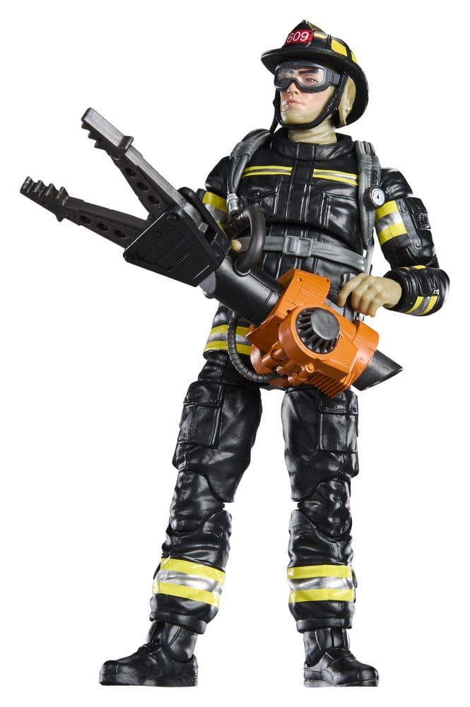 G.I. Joe Classified Series Legacy Collection Action Figure Search & Rescue Firefighter 15 cm