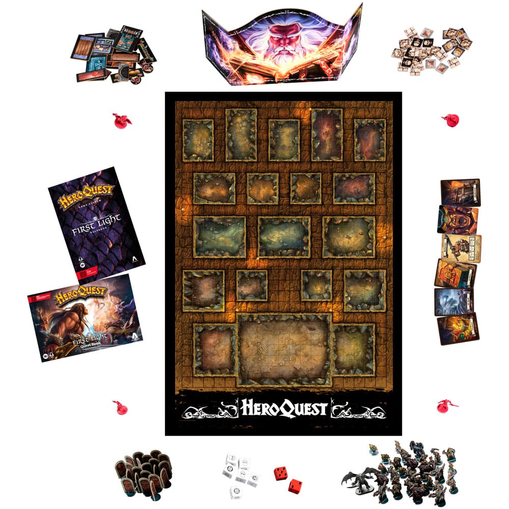 HeroQuest Board Game First Light
