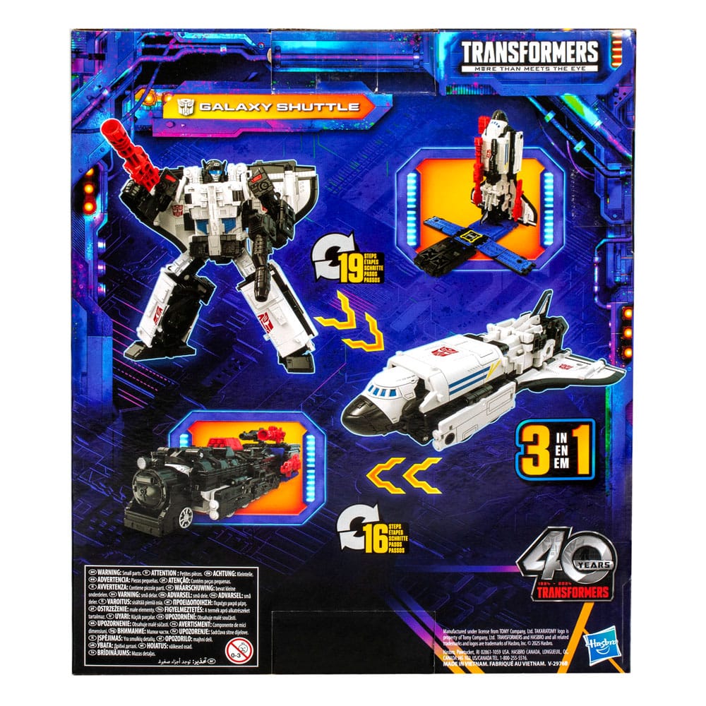 Transformers Generations Legacy United Galaxy Shuttle White 19 cm Leader Class Action Figure