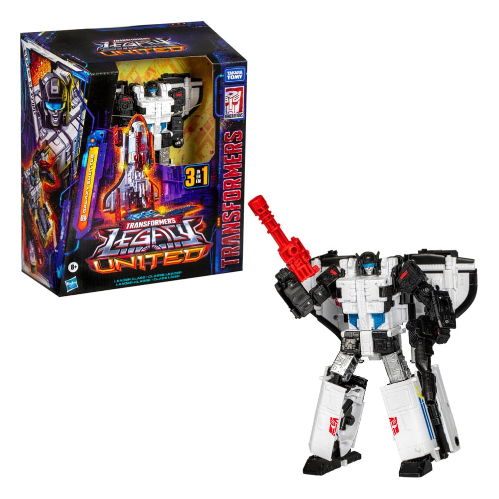 Transformers Generations Legacy United Galaxy Shuttle White 19 cm Leader Class Action Figure