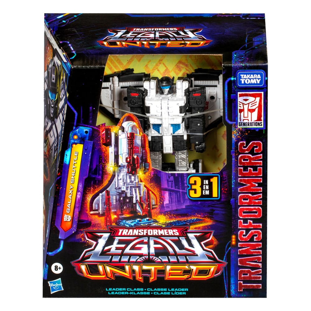 Transformers Generations Legacy United Galaxy Shuttle White 19 cm Leader Class Action Figure