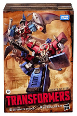 Transformers Timelines Hearts of Steel Comic Edition Action Figures Optimus Prime & Starscream 14 cm