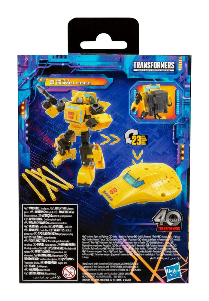 Transformers Generations Legacy United Origin Bumblebee 14 cm Deluxe Class Action Figure