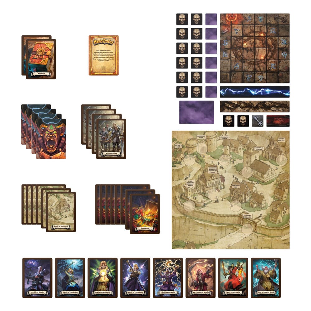 HeroQuest Board Game Expansion Wizards of Morcar Quest Pack *English Version*