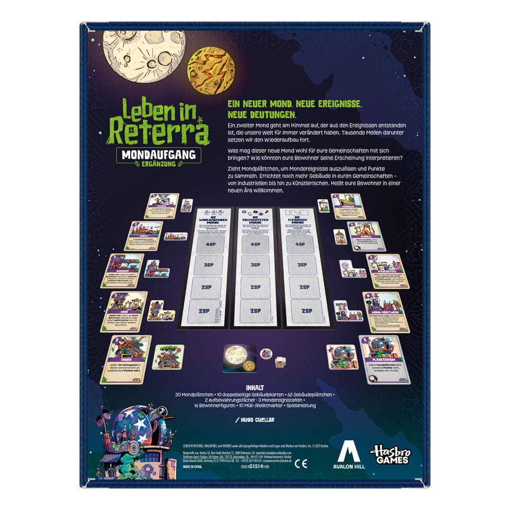 Leben in Reterra Board Game Expansion Mondaufgang *German Version*
