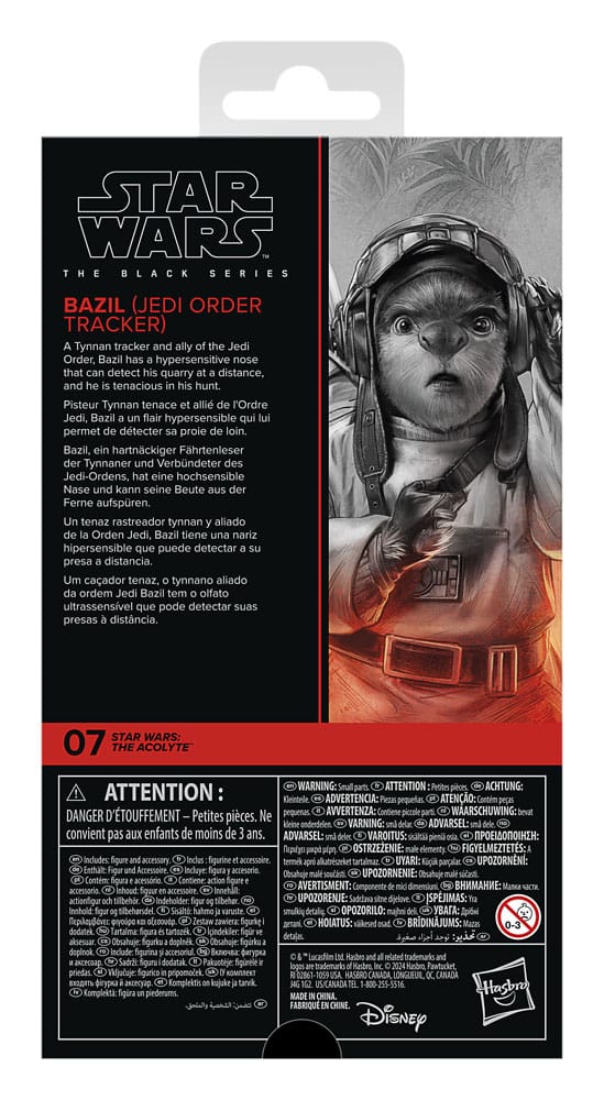 Star Wars: The Acolyte Bazil (Jedi Order Tracker) 10 cm Black Series Action Figure