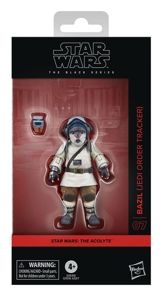 Star Wars: The Acolyte Bazil (Jedi Order Tracker) 10 cm Black Series Action Figure