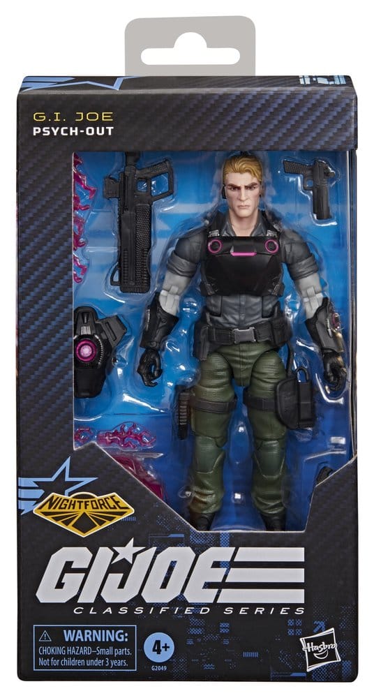G.I. Joe Classified Series Action Figure Night Force: Psych-Out 15 cm
