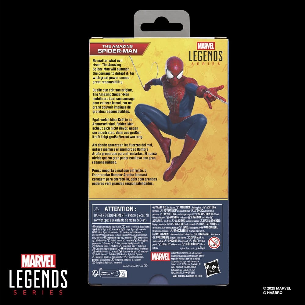 Spider-Man: No Way Home Marvel Legends Action Figure The Amazing Spider-Man 15 cm