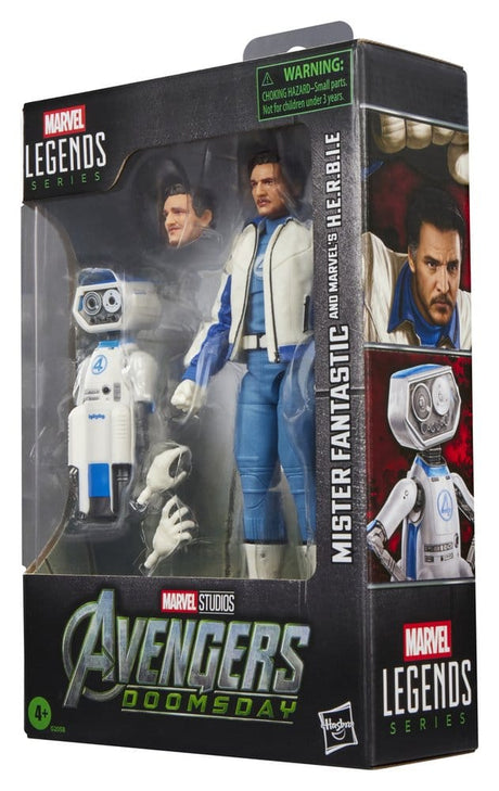 Avengers: Doomsday Marvel Legends Action Figure 2-Pack Mister Fantastic & Marvel's H.E.R.B.I.E. 15 cm