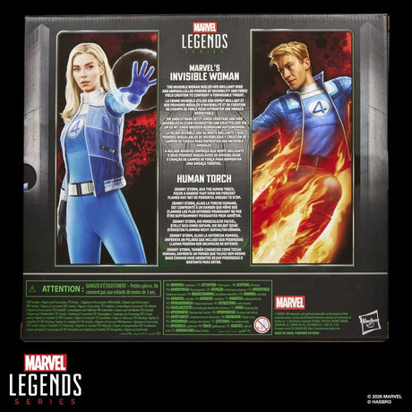 Avengers: Doomsday Marvel Legends Action Figure 2-Pack Marvel's Invisible Woman & Human Torch 15 cm