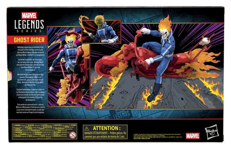 Ghost Rider Marvel Legends Action Figure  Johnny Blaze with Motorcycle 15 cm
