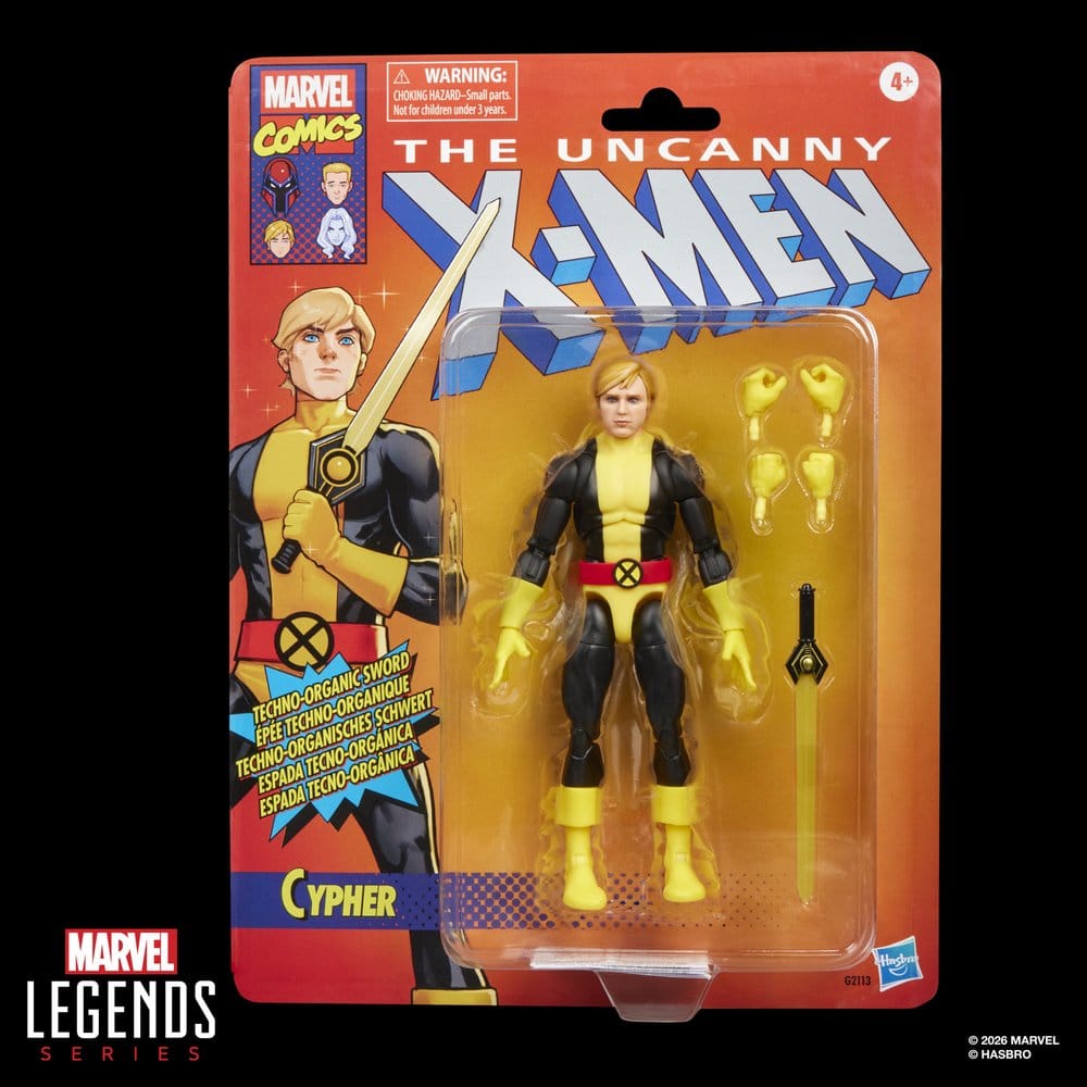 The Uncanny X-Men Marvel Legends Action Figure Cypher 15 cm