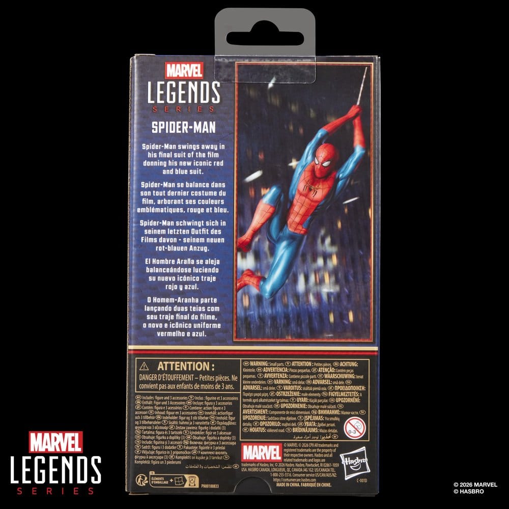 Spider-Man: No Way Home Marvel Legends Action Figure Spider-Man 15 cm