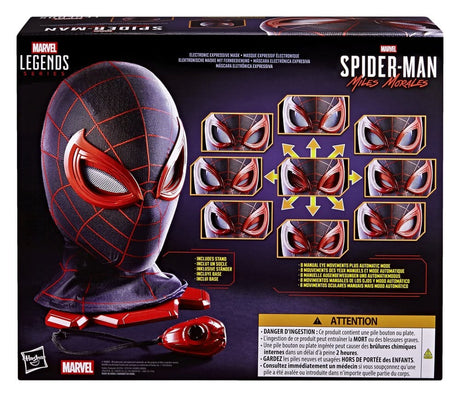 Spider-Man: Miles Morales Marvel Legends Electronic Expressive Mask