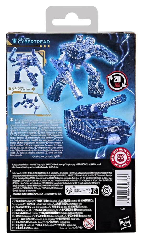 Transformers Age of the Primes Deluxe Class Action Figure Energon Cybertread 14 cm