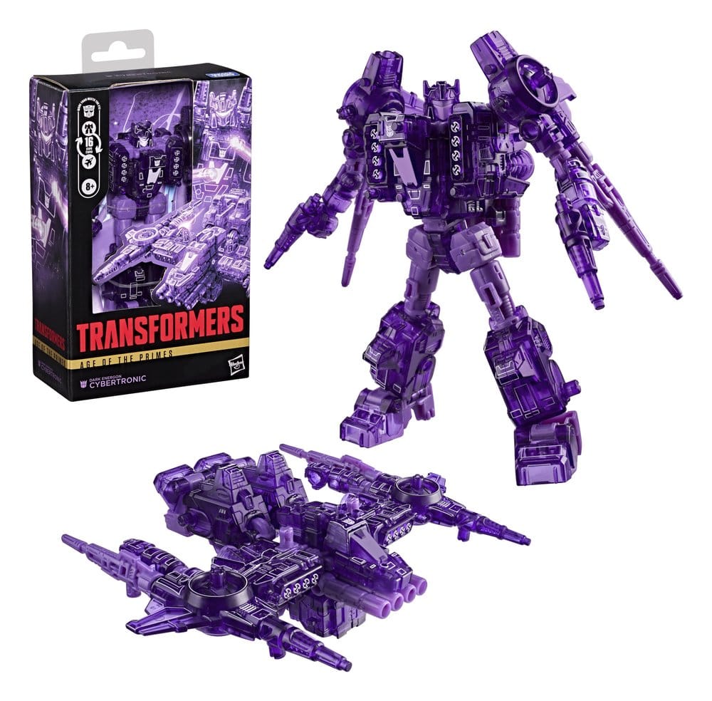 Transformers Age of the Primes Deluxe Class Action Figure Dark Energon Cybertronic 14 cm