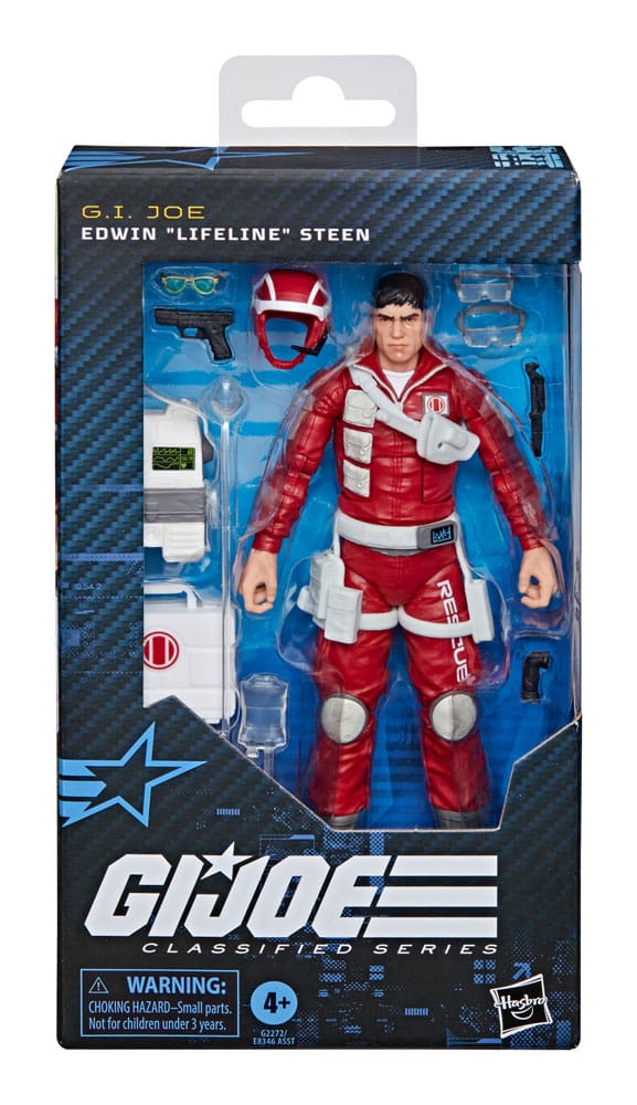 G.I. Joe Classified Series Action Figure Edwin "Lifeline" Steen 15 cm