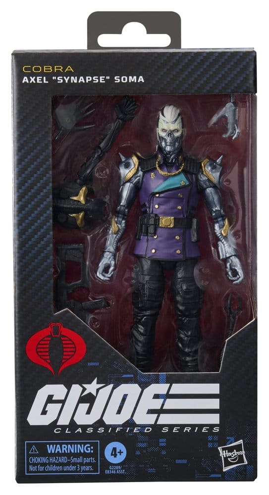 G.I. Joe Classified Series Action Figure #211 Axel "Synapse" Soma 15 cm