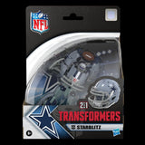Transformers x NFL Action Figure Dallas Cowboys: Starblitz 14 cm