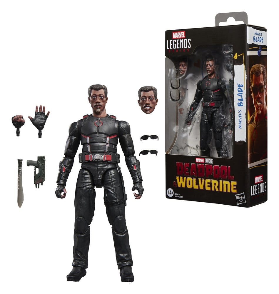 Deadpool & Wolverine Marvel Legends Action Figure Marvel's Blade 15 cm