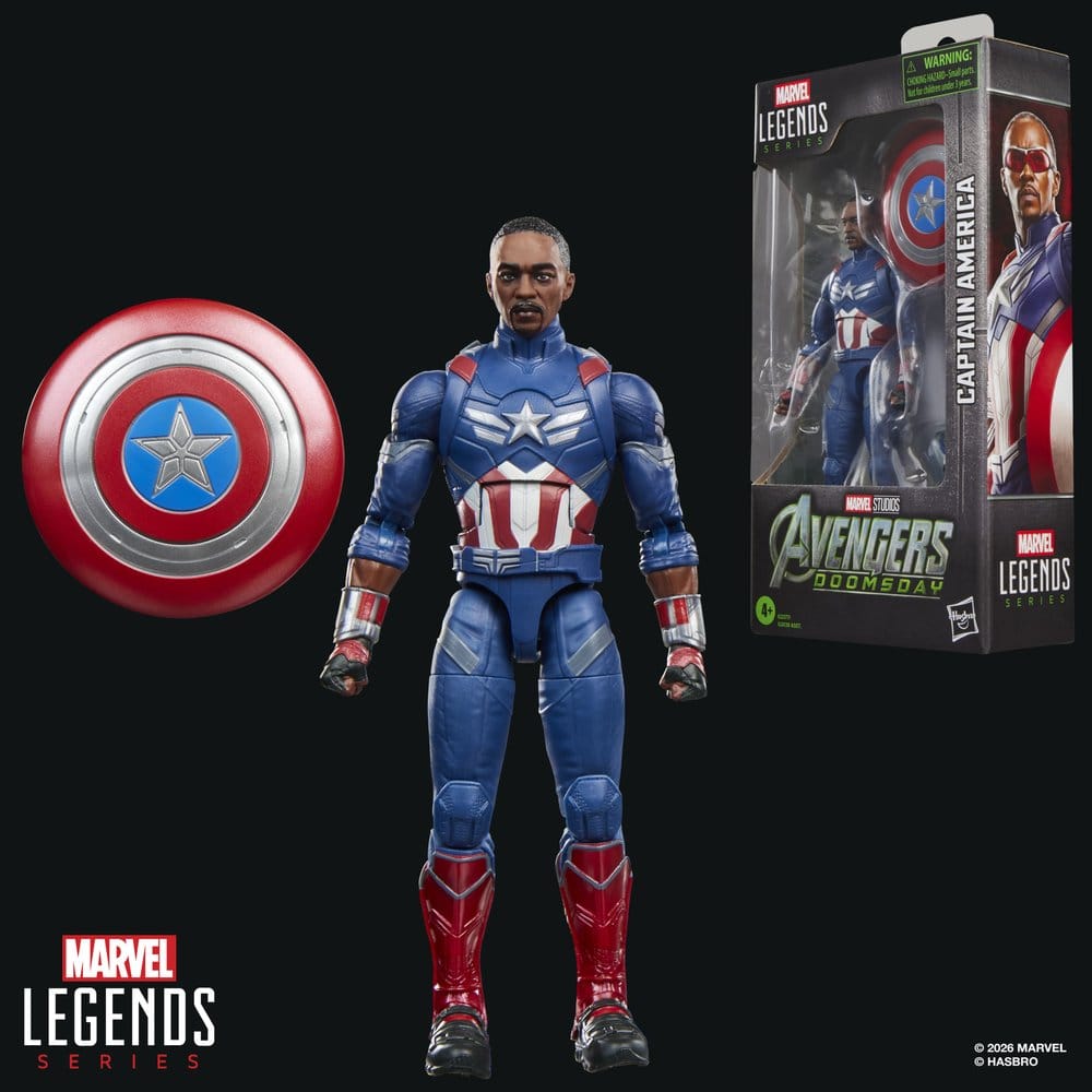 Avengers: Doomsday Marvel Legends Action Figure Captain America 15 cm