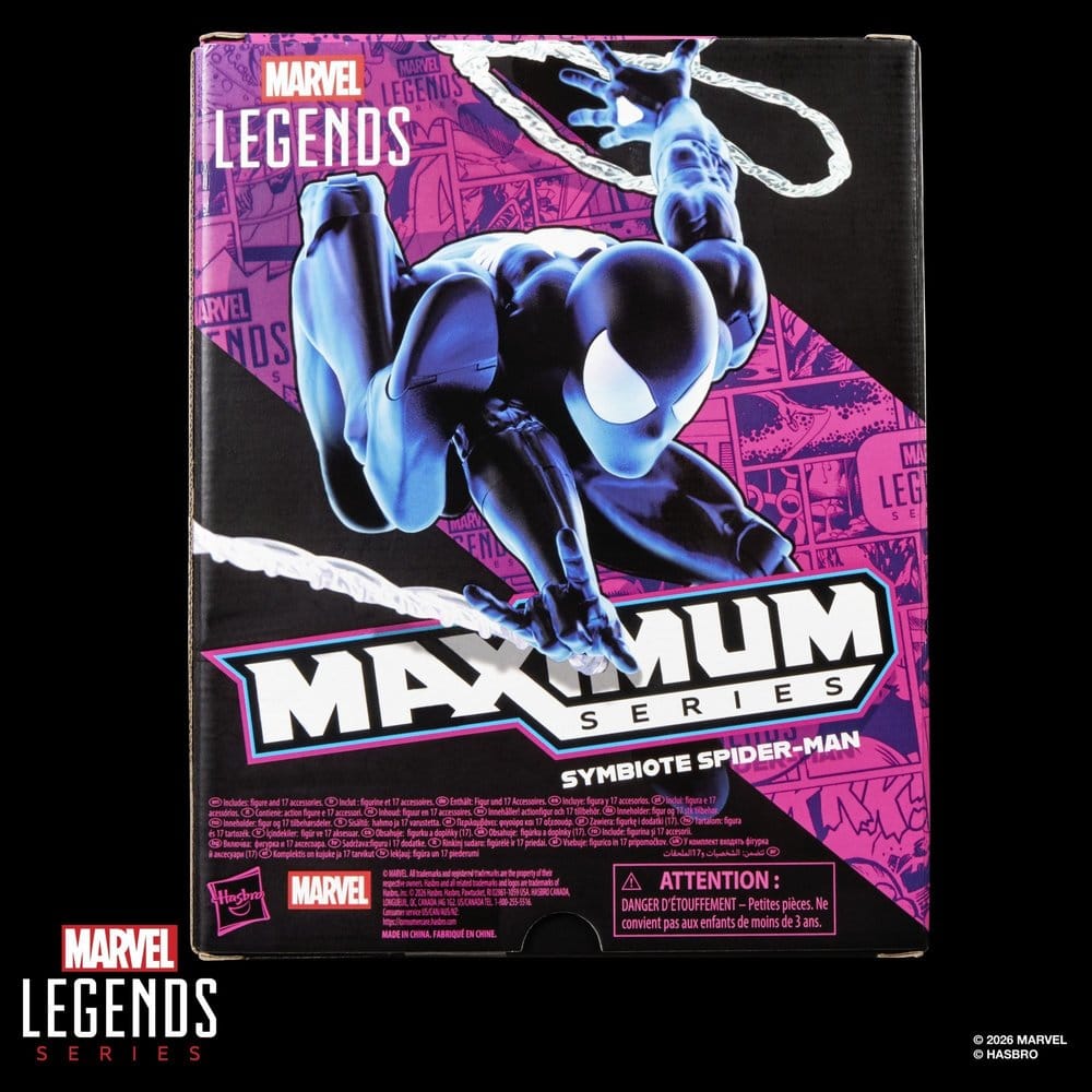 Marvel Legends Maximum Series Action Figure Symbiote Spider-Man 15 cm