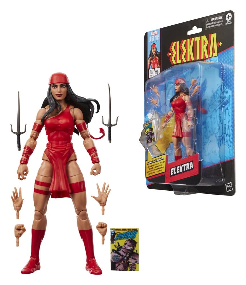 Elektra Marvel Legends Action Figure Elektra 15 cm