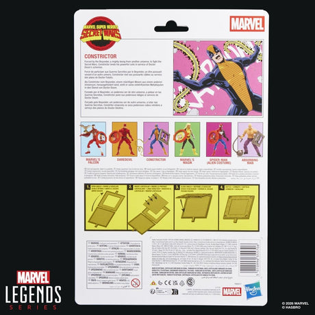 Secret Wars Marvel Legends Action Figure Constrictor 15 cm
