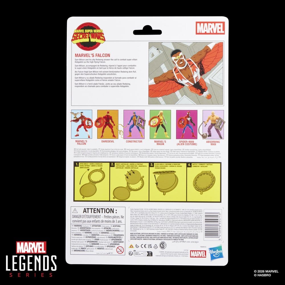 Secret Wars Marvel Legends Action Figure Marvel's Falcon 15 cm