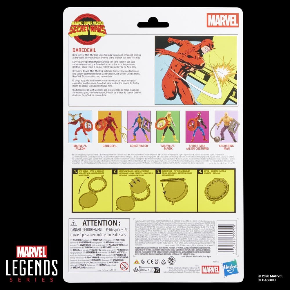 Secret Wars Marvel Legends Action Figure Daredevil 15 cm